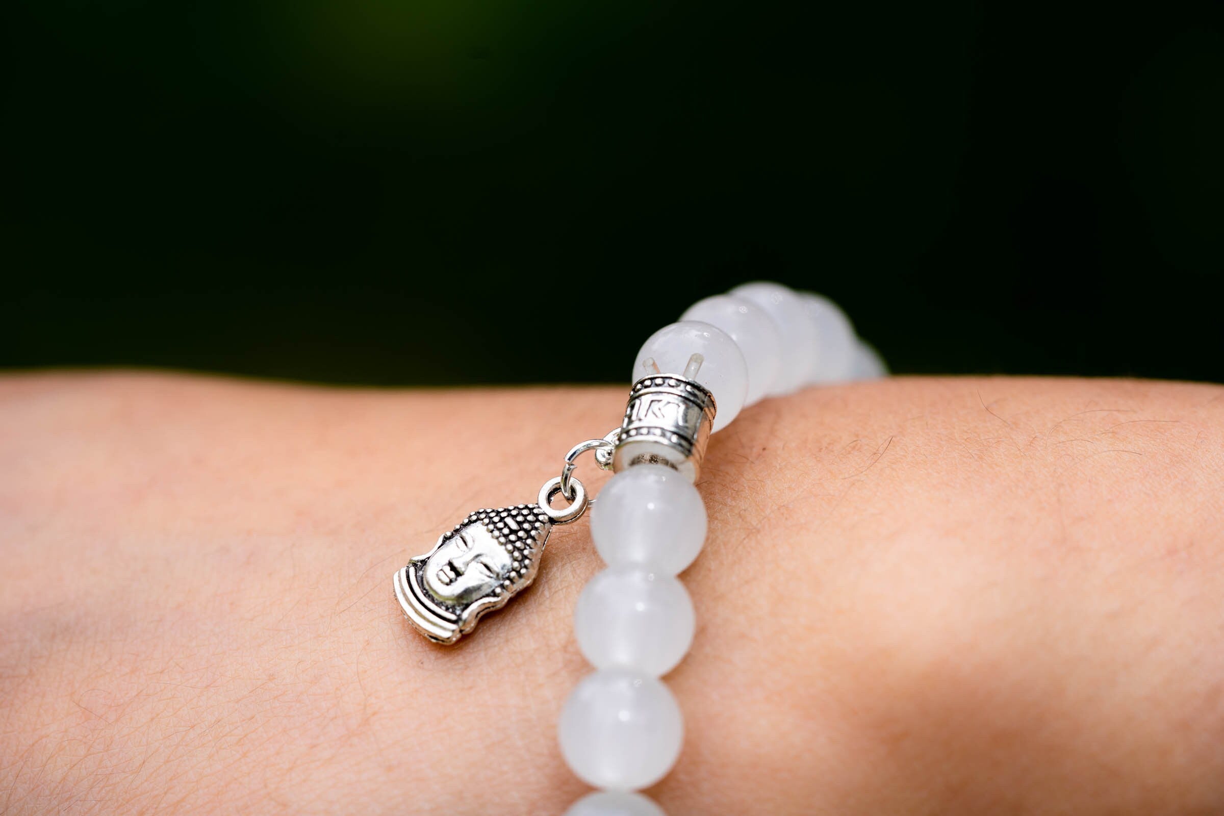 White Jade bracelet - Lucky Thanka