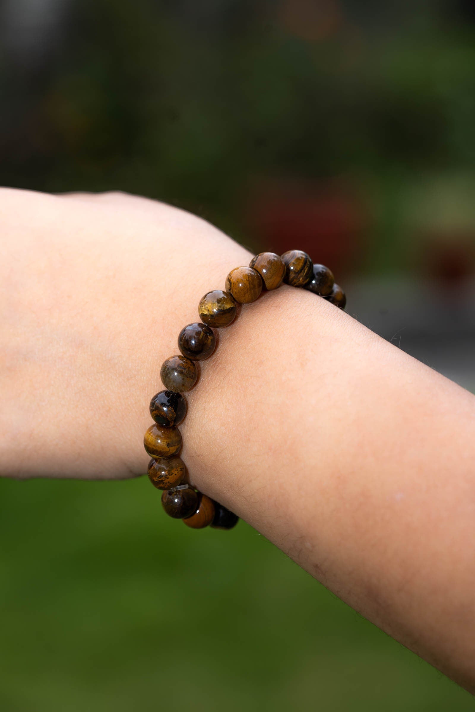 Tiger Eye Round Bracelet - Lucky Thanka