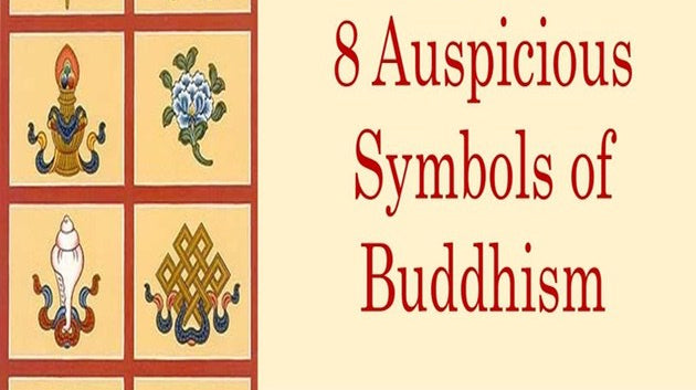 8 auspicious symbol thangka