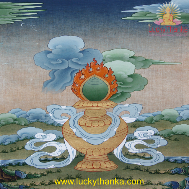 Treasure Vase Thangka
