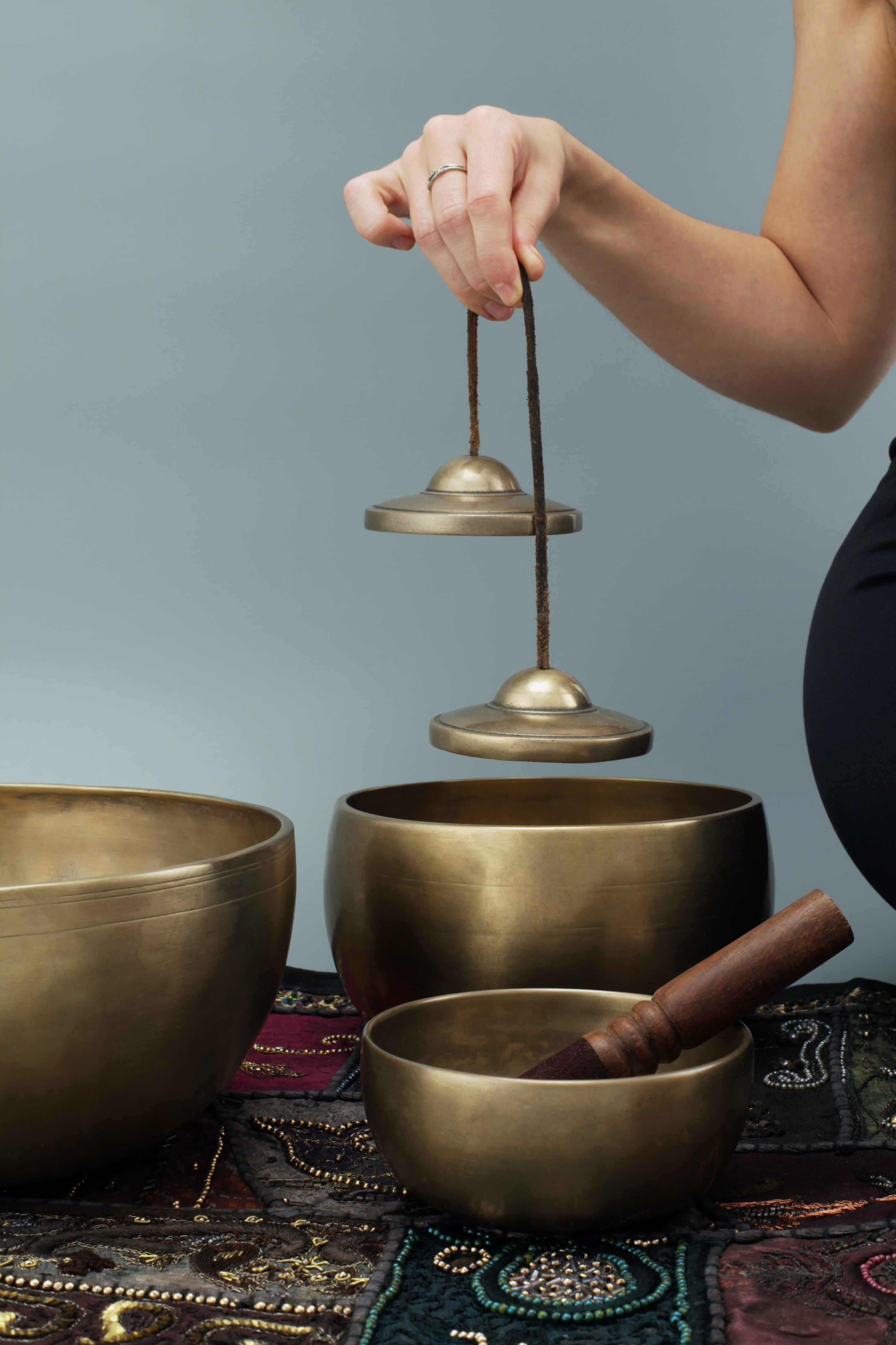Singing Bowl and Tingsha