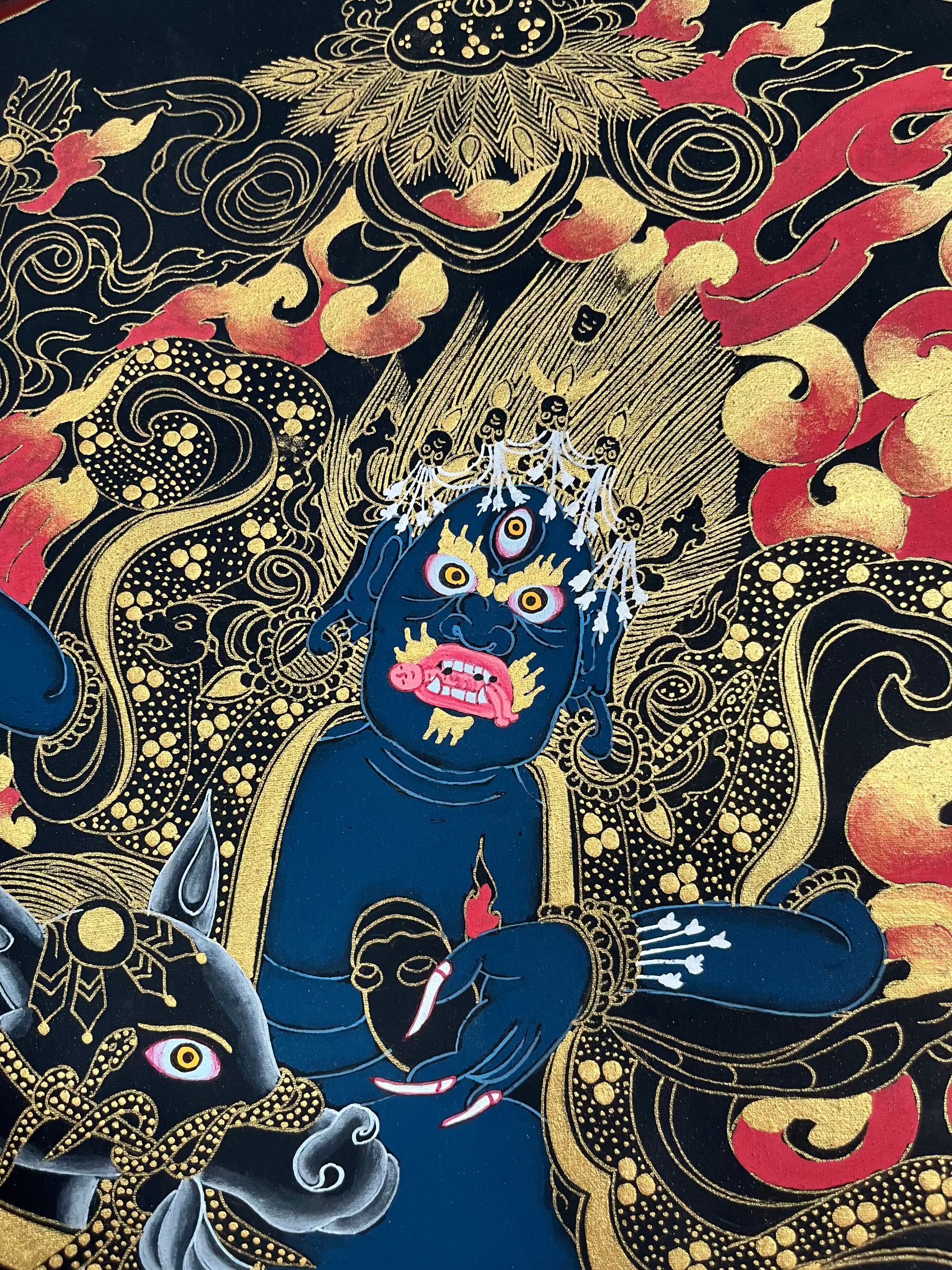 Palden Lhamo - Wrathful deity