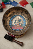 Handpainted Manjushri Singing Bowl  - Tibetan Bowl for meditation