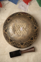 Handpainted Manjushri Singing Bowl  - Tibetan Bowl for meditation