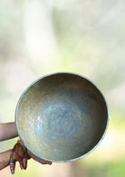 Antique Mithila Carved Singing Bowl - Shop Now