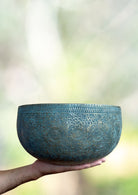 Antique Jambati Singing Bowl for therapeutic experience.