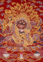 Mahakala Thangka –  Wrathful Tibetan Art