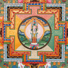 Avalokiteshvara (Chenrezig) Thangka - Tibetan Painting 