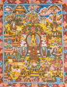 Buddha Life Thangka Painting 