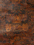 Buddha Life Antique Thangka - Tibetan Painting
