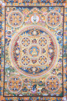 Buddha Mandala Thangka for meditation, visualization practices, and spirituality.