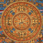 Tibetan Buddha Mandala Thangka - Handpainted Art