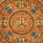 Tibetan Buddha Mandala Thangka - Handpainted Art
