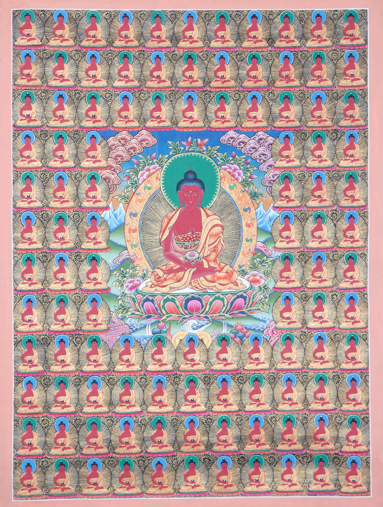 Buddha Thangka for meditation , spirituality and home decor .