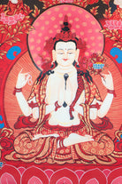 Chengresi Thangka for spirituality.