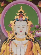 Chenrezig Meditation Thangka - Sacred Art