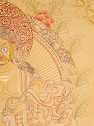 Zambala Thangka Painting - Tibetan Art