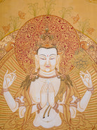 Chengresi Thangka Painting