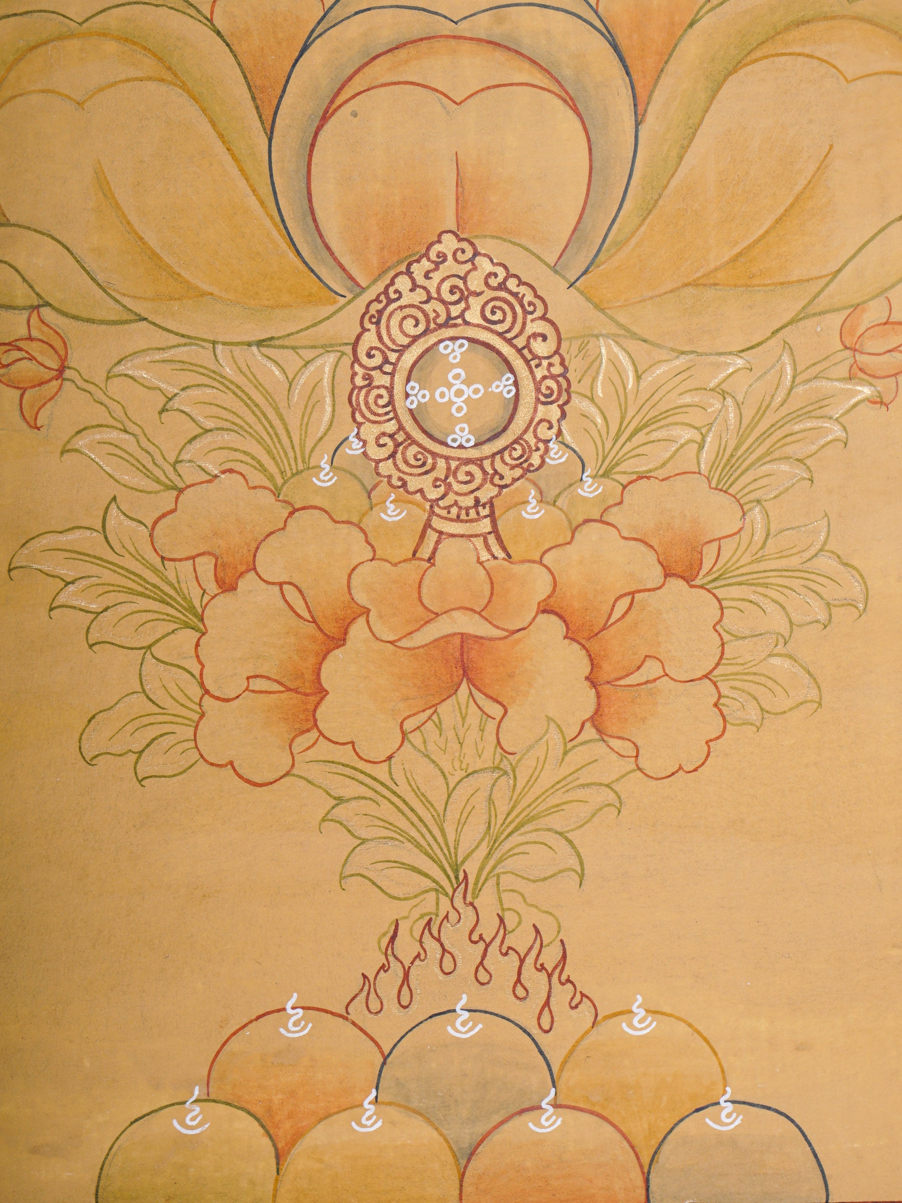 Chengresi Thangka Painting