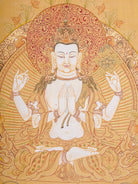 Chengresi Thangka Painting