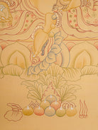 Zambala Thangka Painting - Tibetan Art