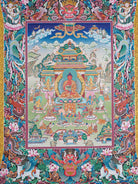 Amitabha Temple Thangka Painting