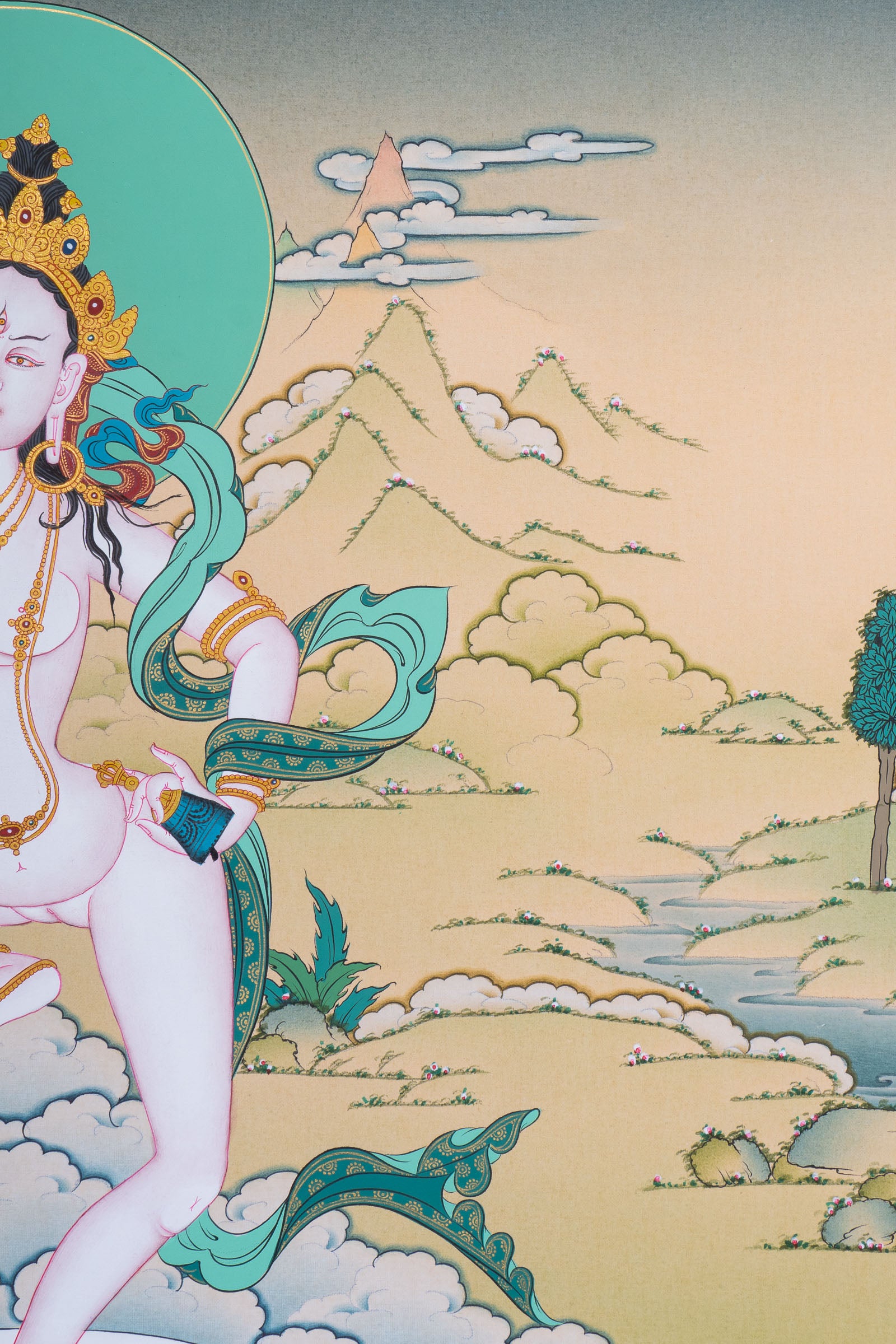 Dakini Thangka Painting - Wrathful deity painting