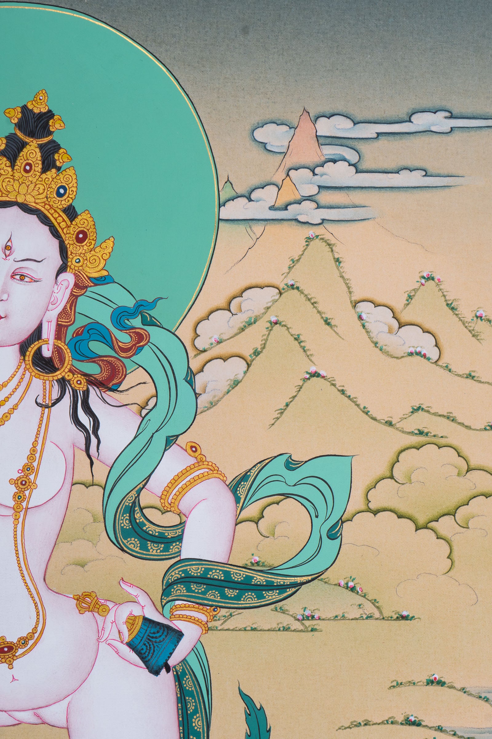 Dakini Thangka Painting - Wrathful deity painting