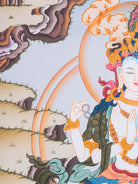 Chengresi Thangka Painting for prayer and devotion.