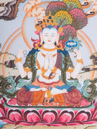 Chengresi Thangka Painting for prayer and devotion.