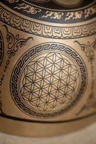 Mandala Wisdom Eyes Singing Bowl - Tibetan Sound Healing Bowl