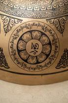 Shri Yantra Singing Bowl  - Handcrafted Tibetan Bowl