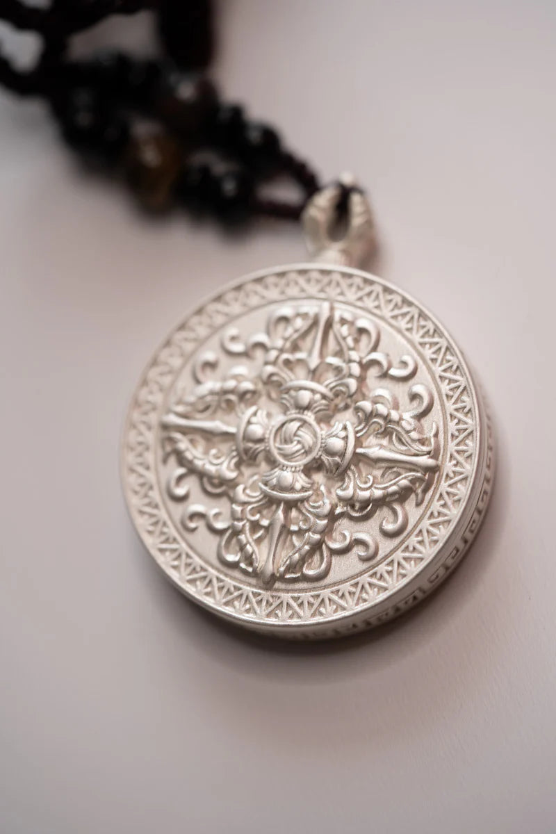 Om Mantra Thangka Locket