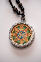 Ghau Thangka Locket - Om Symbol