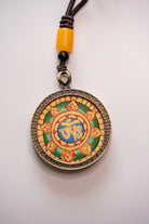 Ghau Thangka Locket - Om Symbol
