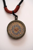Ghau Thangka Locket - Om Mantra