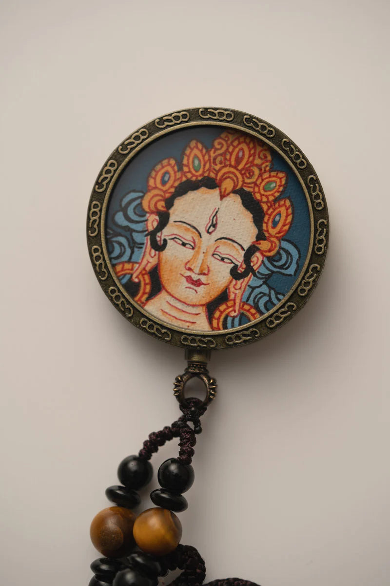 White Tara Ghau Thangka