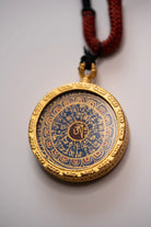 Ghau Thangka Locket - Om Mantra