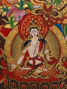 Green Tara Thangka - Tibetan Painting