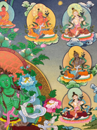 21 Tara Thangka Painting