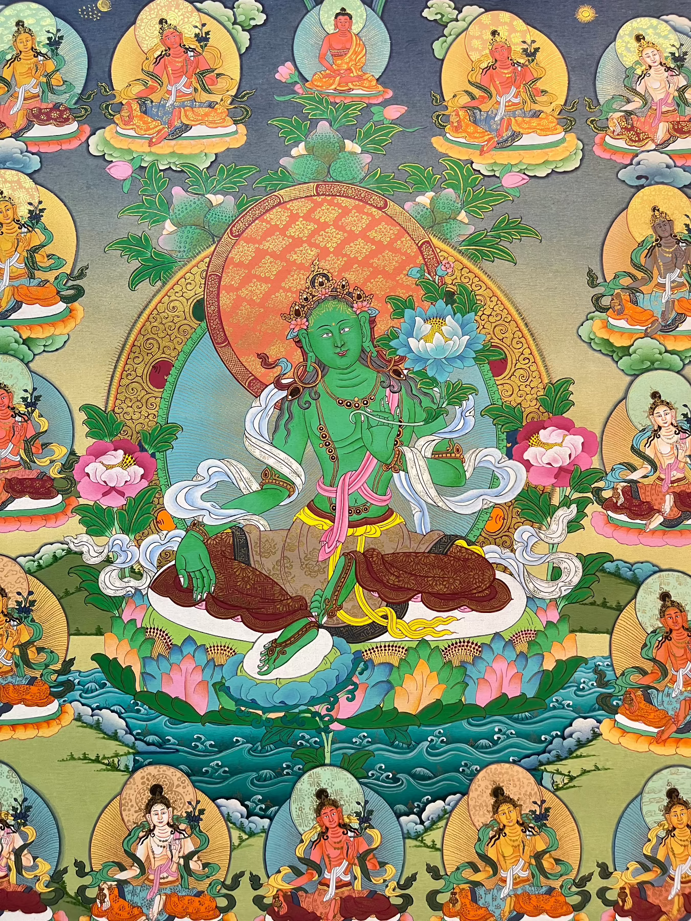 21 Tara Thangka Painting