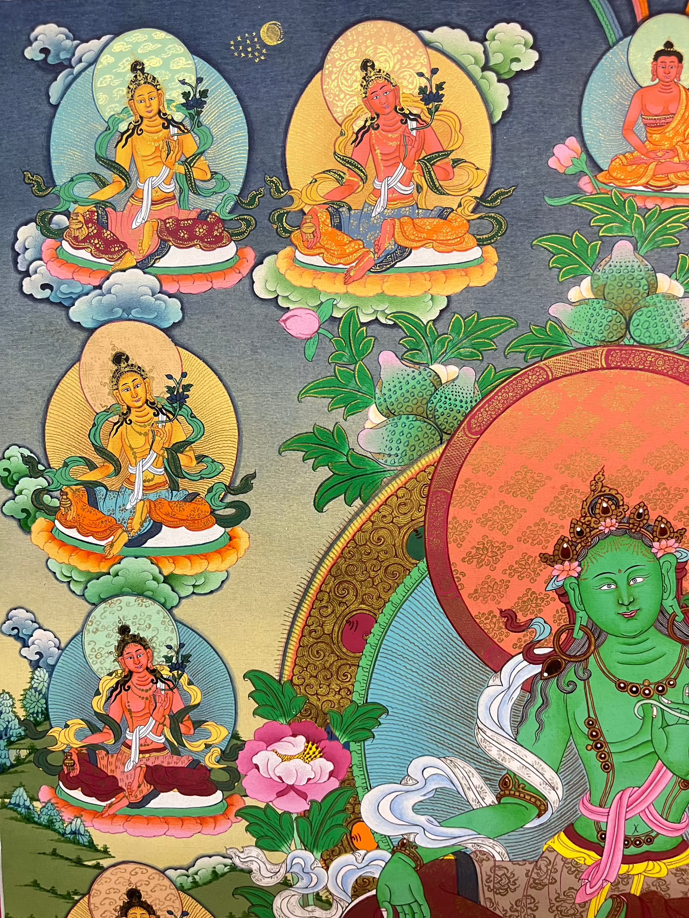 21 Tara Thangka Painting