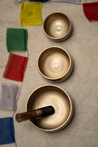 Three Set Singing Bowl for sound healing.