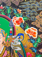 Guru Rinpoche Thangka - Handpainted Art