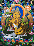 Zambala Thangka - Tibetan Painting