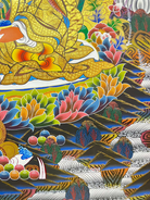 Handpainted Guru Rinpoche Thangka Painting