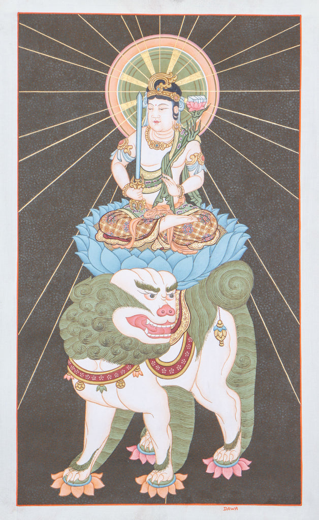Japanese Buddha Thangka for practices of the spiritual tradition.
