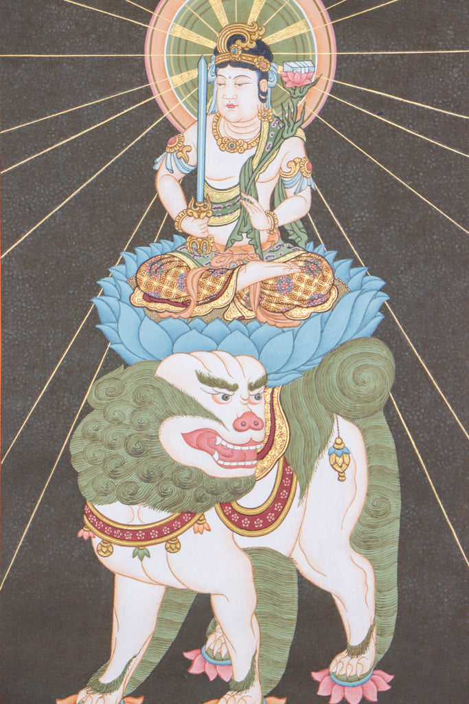 Japanese Buddha Thangka for practices of the spiritual tradition.
