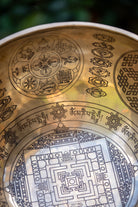 Kalachakra Mandala Singing Bowl - Lucky Thanka