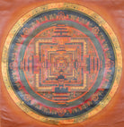 Kalachakra Mandala Thangka for spirituality.